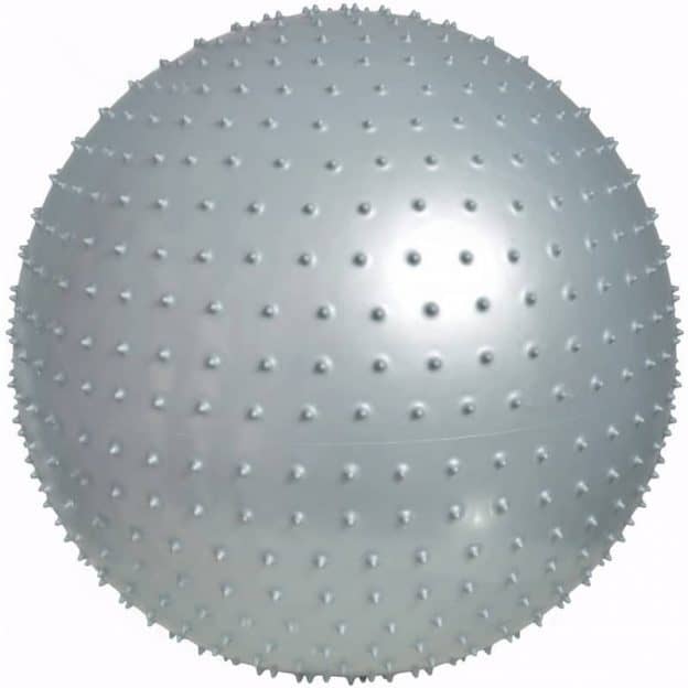 Bola de Pilates com Massageador cor Cinza 65 cm
