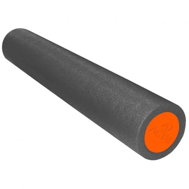 2. Rolo p/ Exercícios Acte Sports - Cinza e Laranja
